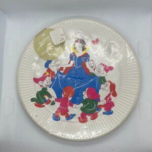 Vintage Disney Snow White Hallmark Paper Plates